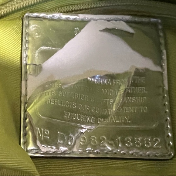 Coach Gray and Green Women's Bag - Picture 10 of 11